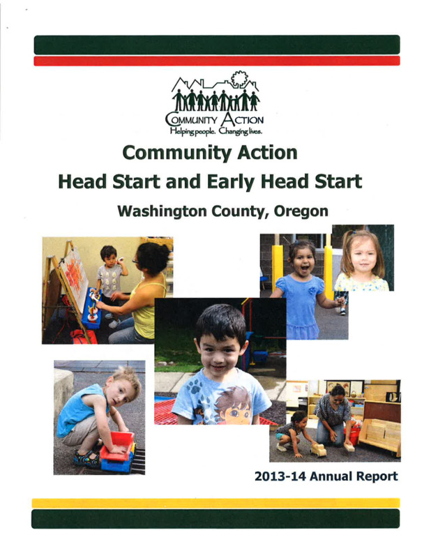 Head Start 2013-2014 annual report