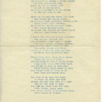 Poem titled "Dear Old Forest Dale," once owned by Cyrus Walker
